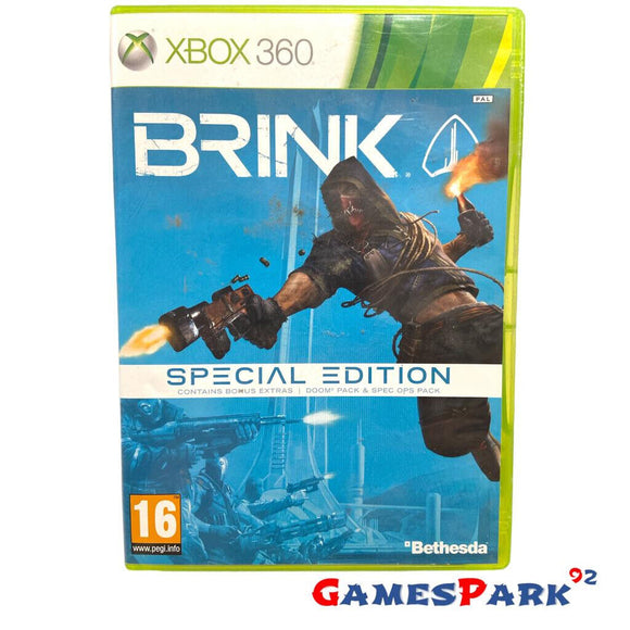 BRINK SPECIAL EDITION XBOX 360 USATO