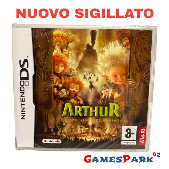 Arthur e il Popolo dei Minimei Nintendo DS NUOVO SIGILLATO