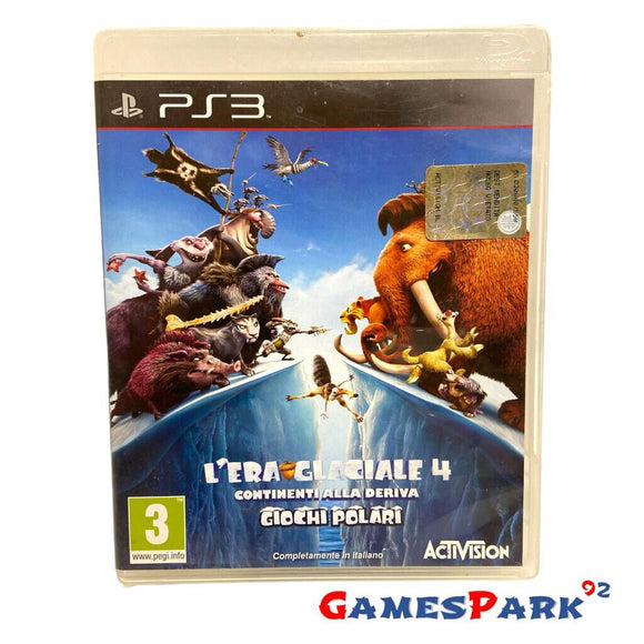 L’Era Glaciale 4 Continenti alla Deriva Giochi Polari PS3 Playstation 3 USATO