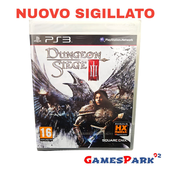 Dungeon Siege III PS3 Playstation 3 NUOVO SIGILLATO