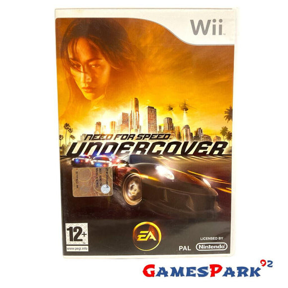 NEED FOR SPEED UNDERCOVER WII NINTENDO USATO