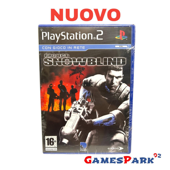 Project Snowblind PS2 PlayStation 2 NUOVO