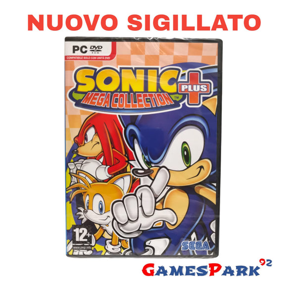 Sonic Mega Collection Plus PC Computer NUOVO SIGILLATO