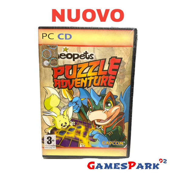 NEOPETS PUZZLE ADVENTURE PC COMPUTER NUOVO