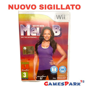 GET FIT WITH MEL B WII NINTENDO NUOVO SIGILLATO PER BALANCE BOARD