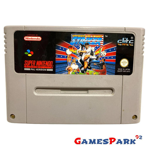 World Cup Striker SUPER NINTENDO SNES USATO