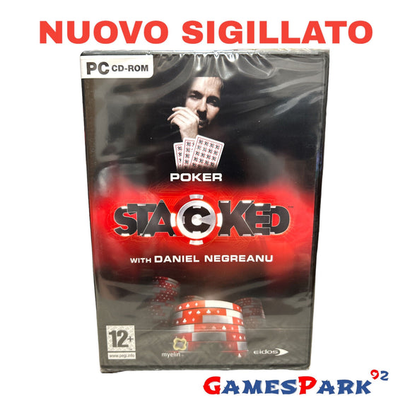 Poker Stacked with Daniel Negreanu PC NUOVO SIGILLATO