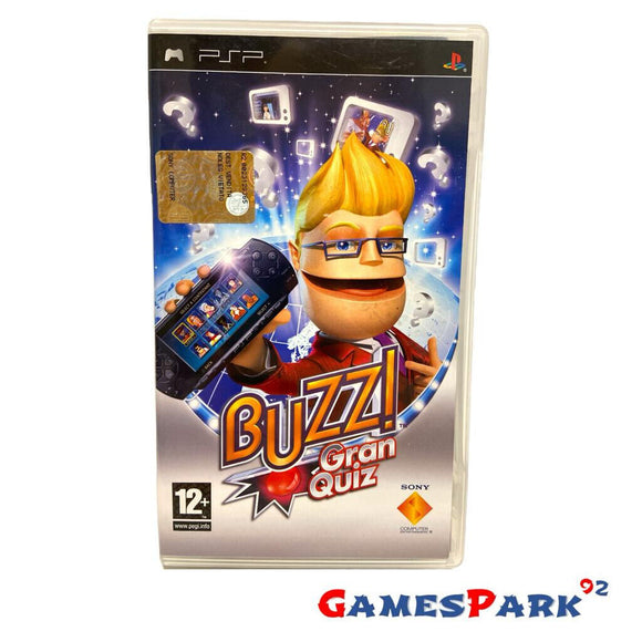 Buzz Gran Quiz PSP PLAYSTATION USATO