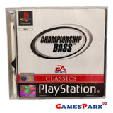 CHAMPIONSHIP BASS PS1 PLAYSTATION 1 USATO