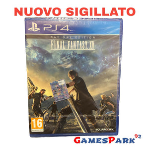 Final Fantasy XV Day One Edition PS4 PLAYSTATION 4 NUOVO SIGILLATO