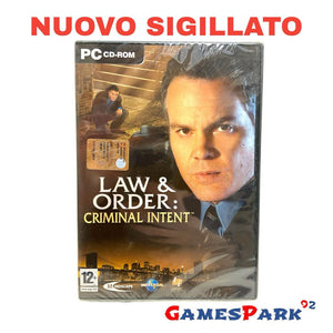 Law & Order Criminal Intent PC Computer NUOVO SIGILLATO