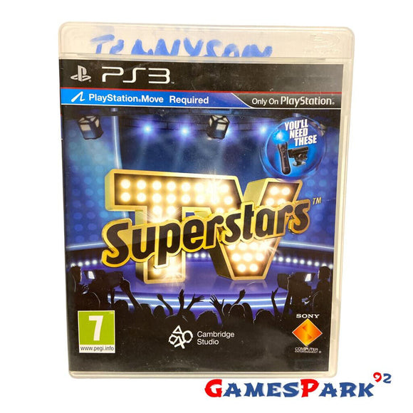 TV SUPERSTARS PS3 PLAYSTATION 3 USATO