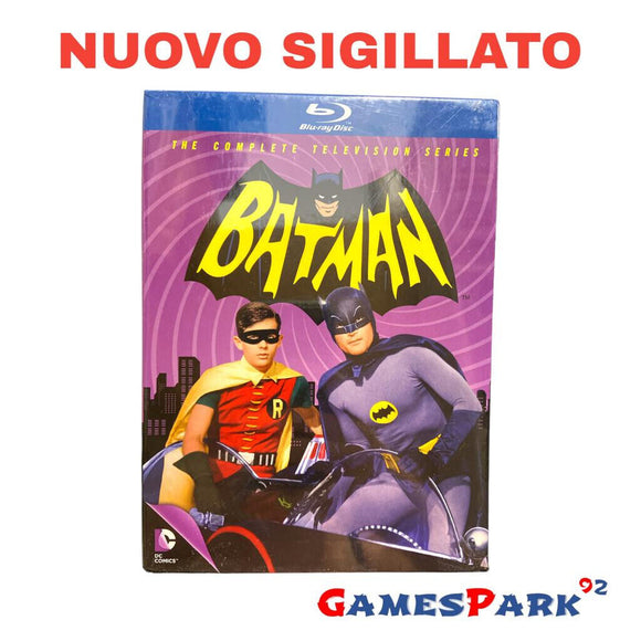 BATMAN THE COMPLETE TELEVISION SERIES BLU-RAY NUOVO