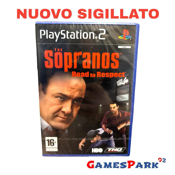 The Sopranos Road to Respect PS2 PlayStation 2 NUOVO SIGILLATO