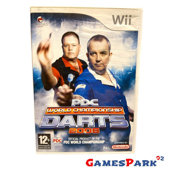 PDC WORLD CHAMPIONSHIP DARTS 2008 WII NINTENDO USATO