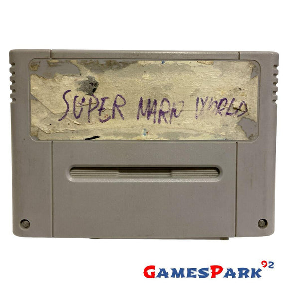 Super Mario World SUPER NINTENDO SNES USATO