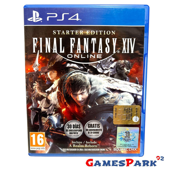 Final Fantasy XIV Online Starter Edition PS4 PLAYSTATION 4 USATO