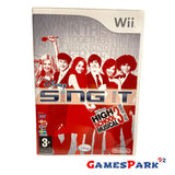 DISNEY SING IT HIGH SCHOOL MUSICAL 3 WII NINTENDO USATO