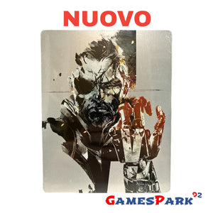 Metal Gear Solid V The Phantom Pain PS4 PlayStation 4 Steelbook NUOVO