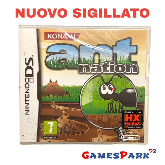 ANT NATION DS NINTENDO NUOVO SIGILLATO