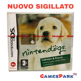 Nintendogs Labrador & Friends Nintendo DS NUOVO SIGILLATO