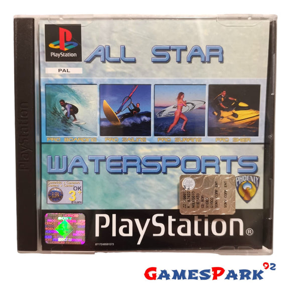 ALL STAR WATERSPORTS PS1 PLAYSTATION 1 USATO