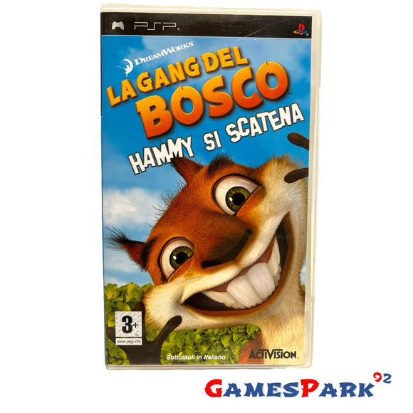 La Gang del Bosco Hammy si Scatena PSP PLAYSTATION USATO