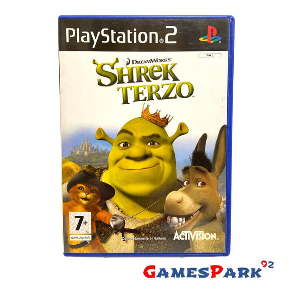 Shrek Terzo PS2 PlayStation 2 USATO