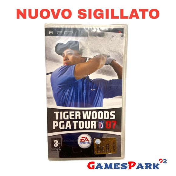 TIGER WOODS PGA TOUR 07 PSP PLAYSTATION NUOVO SIGILLATO