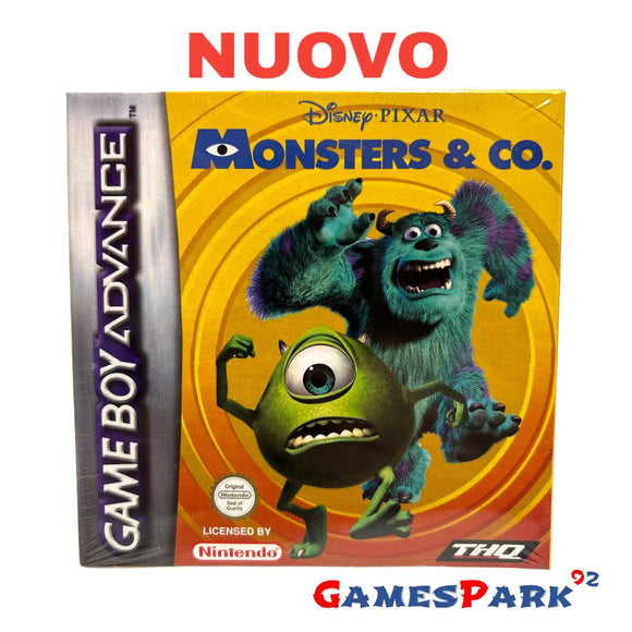 Disney Pixar Monsters & Co Game Boy Advance GBA NUOVO