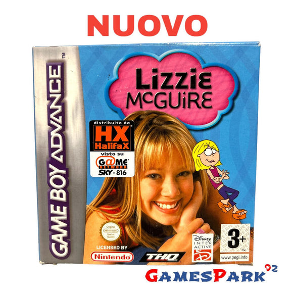 Lizzie McGuire Game Boy Advance GBA NUOVO