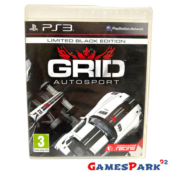 Grid Autosport Limited Black Edition PS3 PLAYSTATION 3 USATO