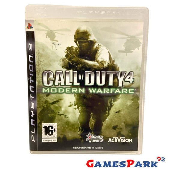 Call of Duty 4 Modern Warfare PS3 Playstation 3 USATO