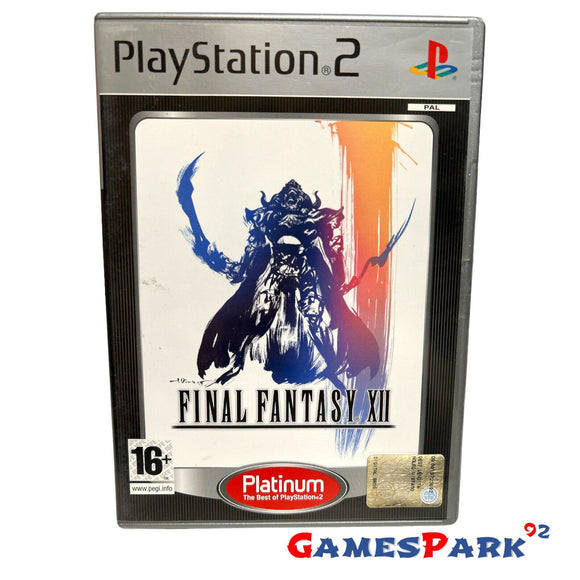 Final Fantasy XII 12 PS2 PlayStation 2 USATO