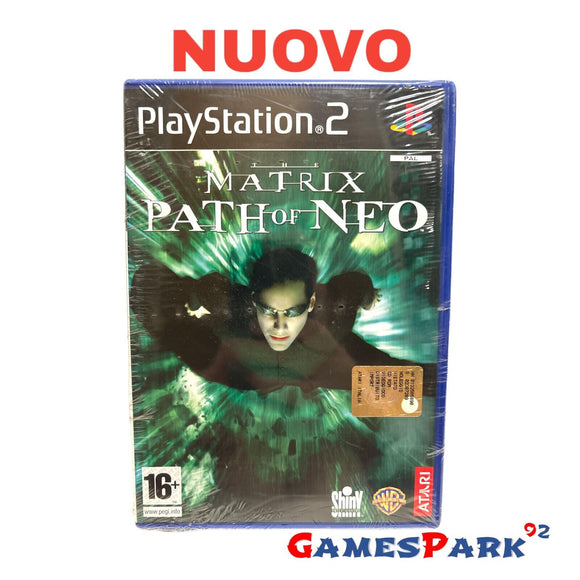 The Matrix Path of Neo PS2 PlayStation 2 NUOVO