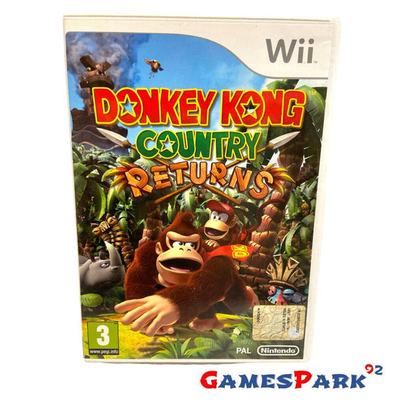 DONKEY KONG COUNTRY RETURNS WII NINTENDO USATO