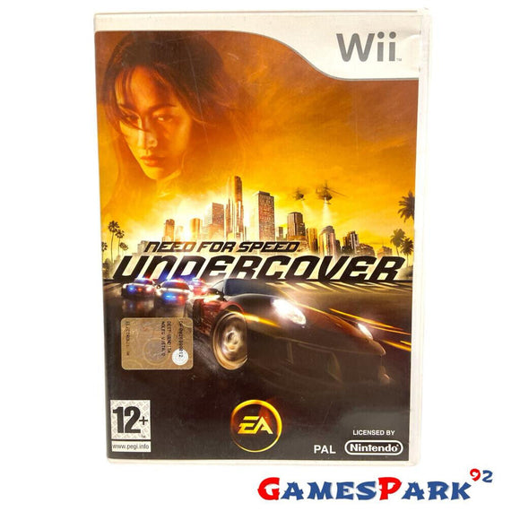 NEED FOR SPEED UNDERCOVER WII NINTENDO USATO