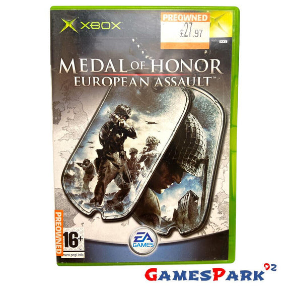 MEDAL OF HONOR EUROPEAN ASSAULT XBOX USATO