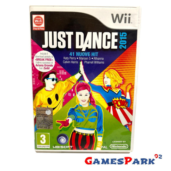 Just Dance 2015 WII NINTENDO USATO