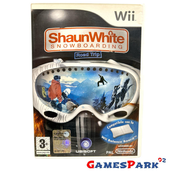 Shaun White Snowboarding Road Trip WII NINTENDO USATO