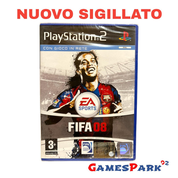 FIFA 08 PS2 PlayStation 2 NUOVO SIGILLATO