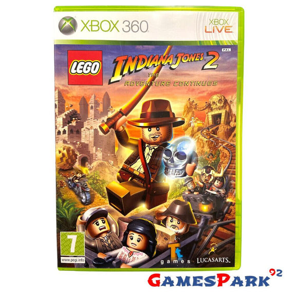 LEGO INDIANA JONES 2 L’AVVENTURA CONTINUA XBOX 360 USATO