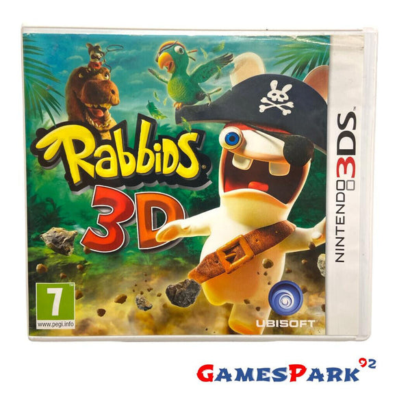 RABBIDS 3D 3DS NINTENDO USATO