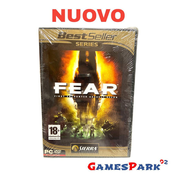 F.E.A.R. FEAR PC COMPUTER NUOVO