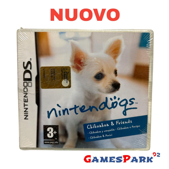 Nintendogs Chihuahua & Friends Nintendo DS NUOVO