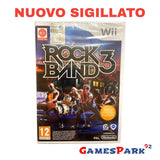 ROCKBAND 3 WII NINTENDO NUOVO SIGILLATO