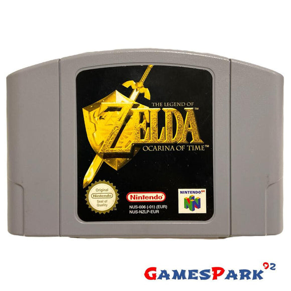 The Legend of Zelda Ocarina of Time NINTENDO 64 USATO