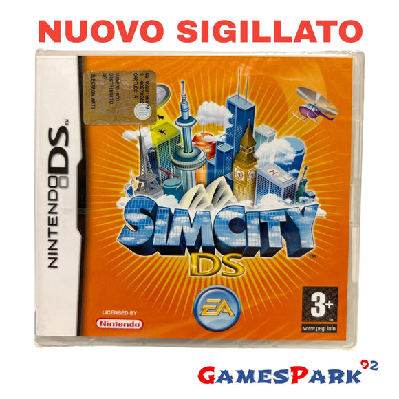 Simcity DS Nintendo DS NUOVO SIGILLATO