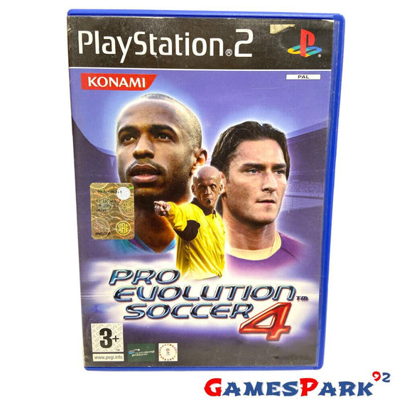 PRO EVOLUTION SOCCER PES 4 PS2 PLAYSTATION 2 USATO