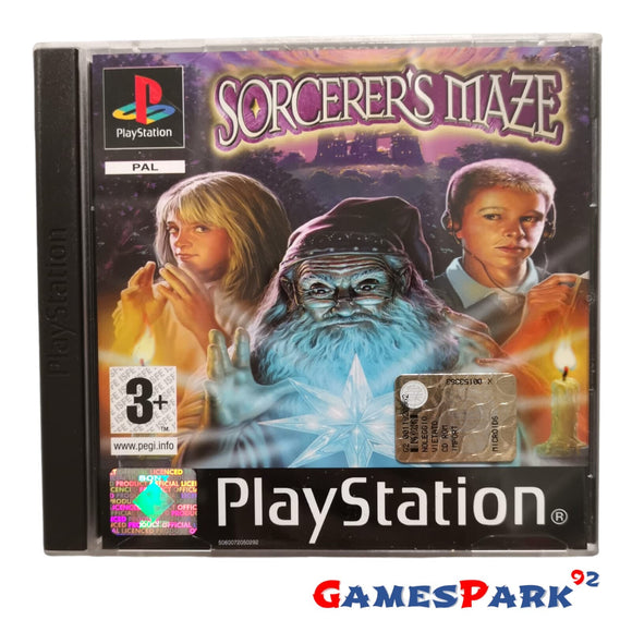 SORCERER'S MAZE PS1 PLAYSTATION 1 USATO